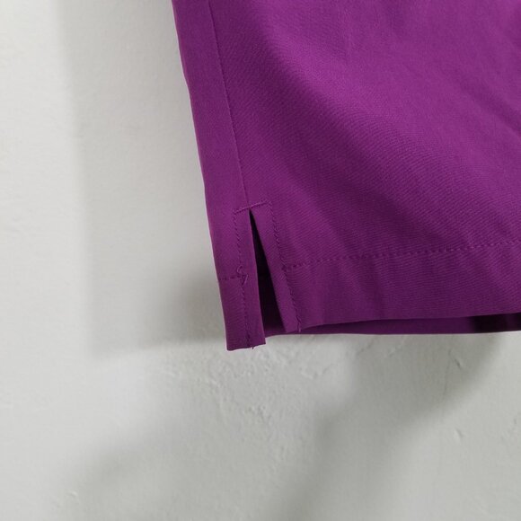 Callaway Athletic Shorts Stretch Purple Size 12 - Picture 2 of 6